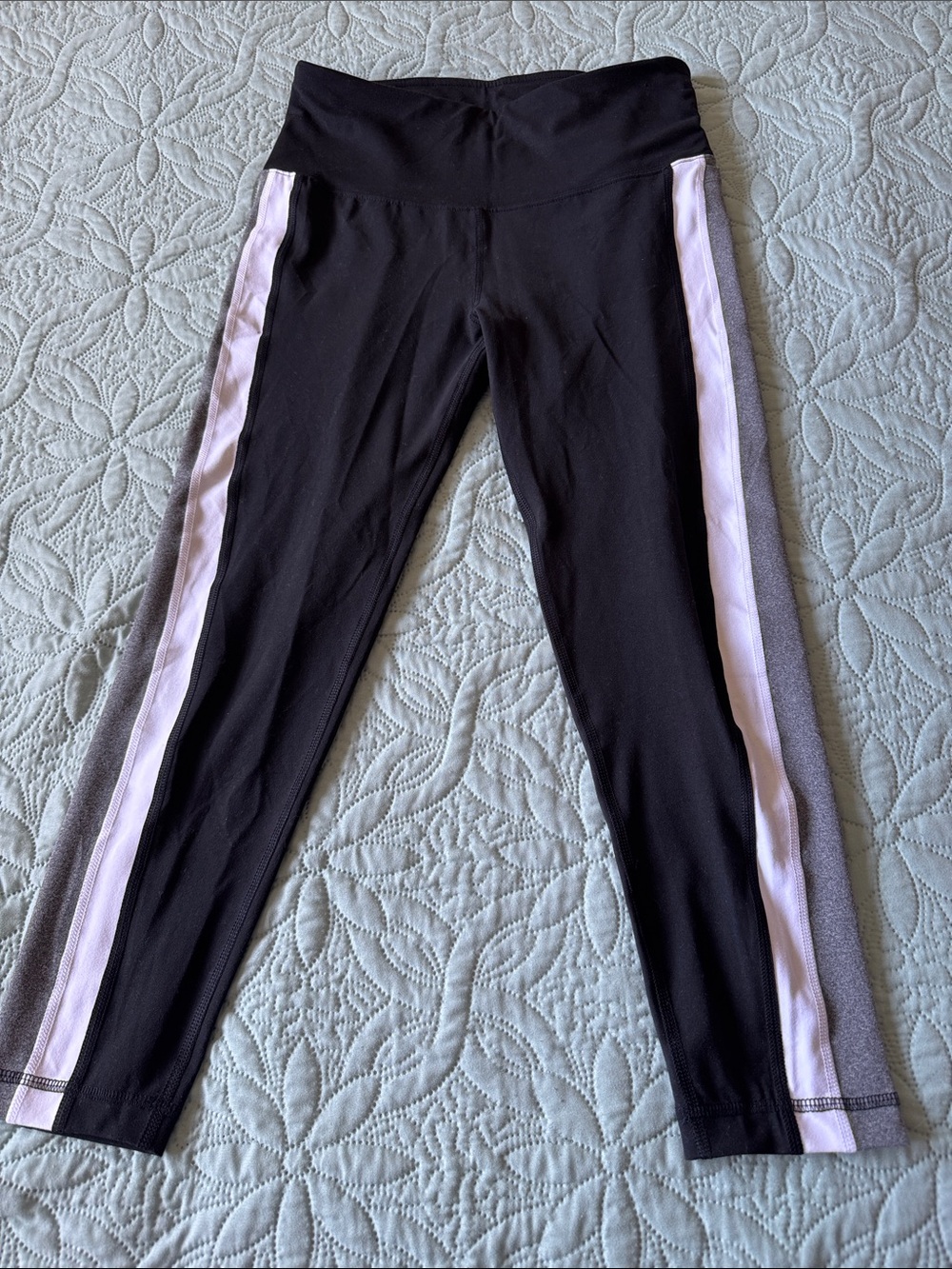 Reebok Black, Grey & white leggings